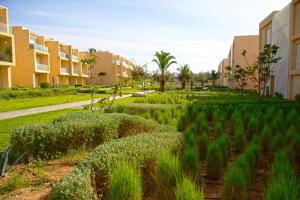 Zahrada ubytování Appartement luxe vue Mer & Golf -Taghazout Bay