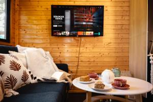 Posedenie v ubytovaní Secret Lake Prag magic place relaxation& wellness