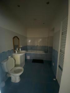 Koupelna v ubytování Apartmán U Radka