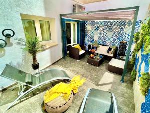 Posezení v ubytování Elegante Apartamento TRES COLORES