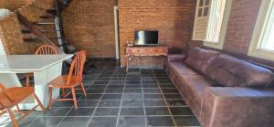 Posezení v ubytování Casa Sol&Mar com Piscina na Beira da Praia Guriri