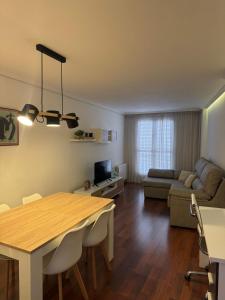 Χώρος καθιστικού στο Apartamento turistico plaza del ayuntamiento