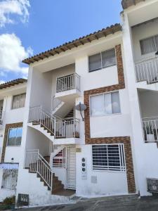 Μπαλκόνι ή βεράντα στο Apartamento completo en Curití - Yuriky