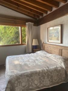 Ένα ή περισσότερα κρεβάτια σε δωμάτιο στο Casa Vallesana, en el Coporito +69 φωτογραφίες
