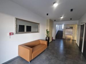 TV a/nebo společenská místnost v ubytování Magnolia Apartman