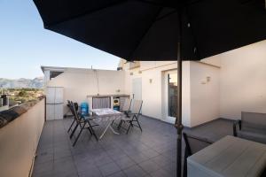 Balkón nebo terasa v ubytování Apartament Alfaz del Pi