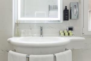 Koupelna v ubytování Hotel Teco