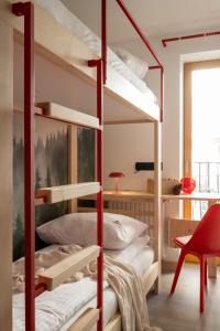 Posteľ alebo postele v izbe v ubytovaní ApartSerwis - Gorące Źródła Apartament Czerwone Wierchy + 37 fotografií