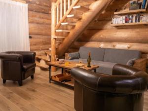 Posezení v ubytování Chalet l'éléphant