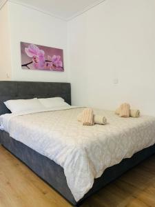 Postel nebo postele na pokoji v ubytování Alex Comfort Room