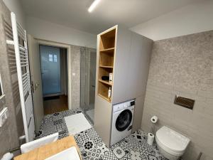 Kúpeľňa v ubytovaní Apartments Cafe Hexe