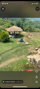 a screenshot of an online picture of a hut at Panchase Family Homestay in Pokhara