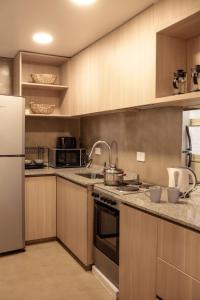 Dapur atau dapur kecil di Exclusiva Casa Privada en la mejor zona de Mendoza