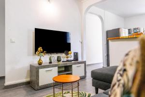 TV a/nebo společenská místnost v ubytování Appartement