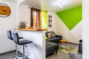 Posezení v ubytování Appartement