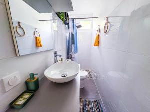 Koupelna v ubytování Appartement