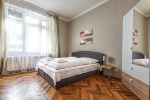 Кровать или кровати в номере Modern Apartment Biskupska
