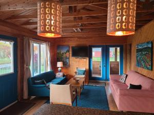 Χώρος καθιστικού στο Thunder Cove Holiday Beach House