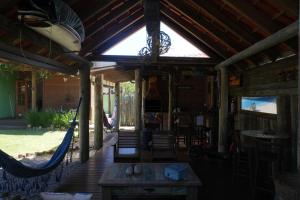 Patio nebo venkovní prostory v ubytování Pousada Morada Das Corujas