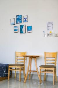 Posezení v ubytování Hiếu Sang 68 Hostel & Villas Seaview Bến tàu Rạch Giá Harbor City