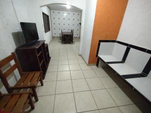 TV a/nebo společenská místnost v ubytování Amor Real