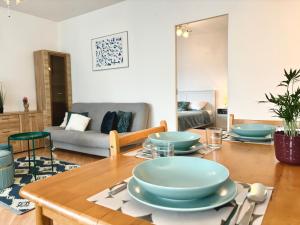 Χώρος καθιστικού στο Real Life Apartament