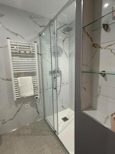 Koupelna v ubytování Pasiones del Sur + 13 fotografií