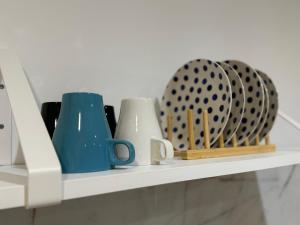 Příslušenství pro přípravu čaje a kávy v ubytování Pasiones del Sur