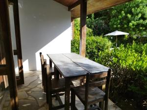 Taman di luar Pousada Poesia