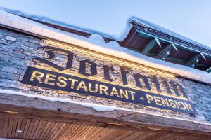 Vottorð, verðlaun, skilti eða annað skjal til sýnis á Pension Restaurant Dorfalm