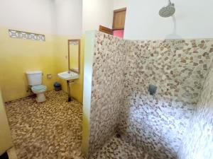 Koupelna v ubytování Pondok Ijo Villa