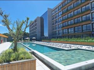 Bazén v ubytování AP 511 - LIVIN Resort Atlântida nebo v jeho okolí