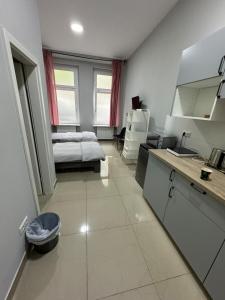 Ένα ή περισσότερα κρεβάτια σε δωμάτιο στο Berlin City 102