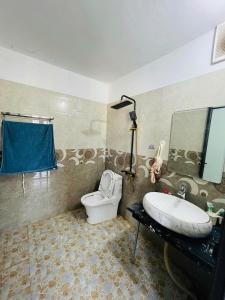 Koupelna v ubytování Xa Ly Villa Mộc Châu