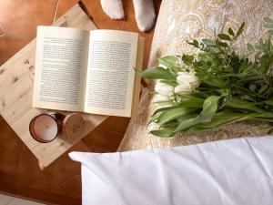 Knihovna v bed and breakfast