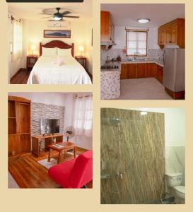Llit o llits en una habitació de Agoho Resort
