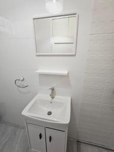 Koupelna v ubytování Srithanu Haus