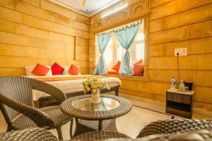 Posezení v ubytování Foreign Guest house