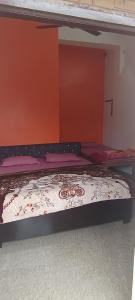 a room with two bunk beds in a room at Shri Raameshvaram vidya vila in Ayodhya