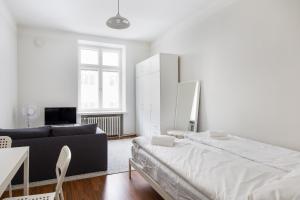 Posteľ alebo postele v izbe v ubytovaní Tranquil City Studio, All Essentials, Seamless Check In