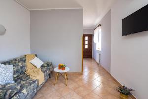 TV a/nebo společenská místnost v ubytování Apartments and Rooms Kod Keti