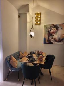 Χώρος καθιστικού στο NEUERÖFFNUNG Angies Loft