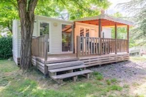 Zahrada ubytování Camping Paradis Val de Coise