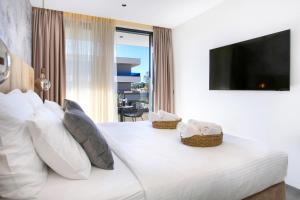 Ένα ή περισσότερα κρεβάτια σε δωμάτιο στο Fly Room - S2 - MPolo