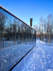 Silver Birch Resort Lapland v zimě