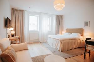 Voodi või voodid majutusasutuse The Lab Hotel toas