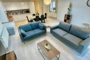Ruang duduk di 3 Bed Flat - Sleeps 6 - Parking - Wifi