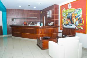 A kitchen or kitchenette at Hotel LIVVO Don Paco
