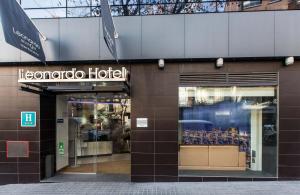 Das Gebäude in dem sich das Hotel befindet