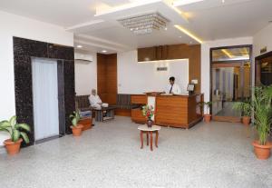 Vstupní hala nebo recepce v ubytování Hotel The Golden Mahal